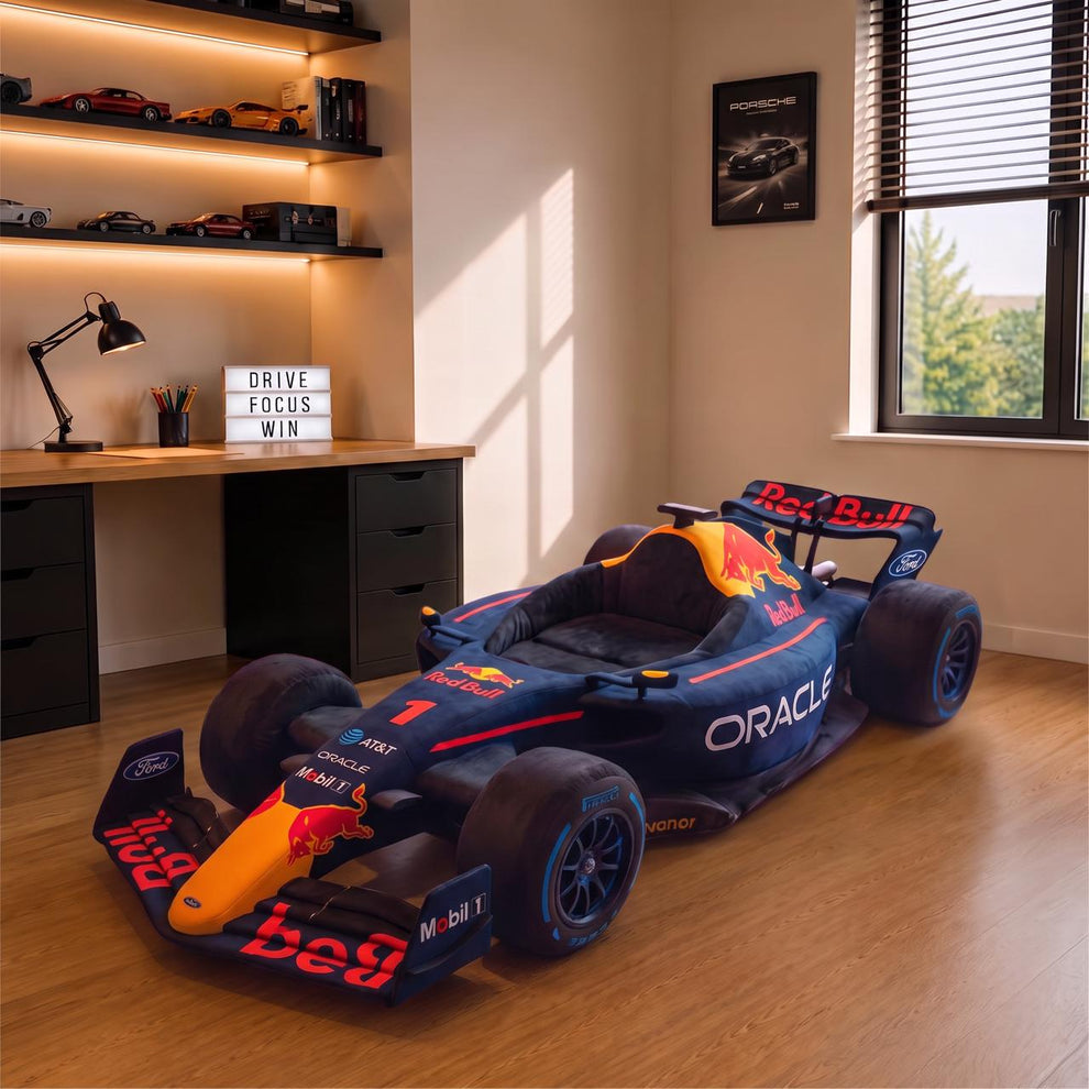 Midnight Blue Formula Racer Bed