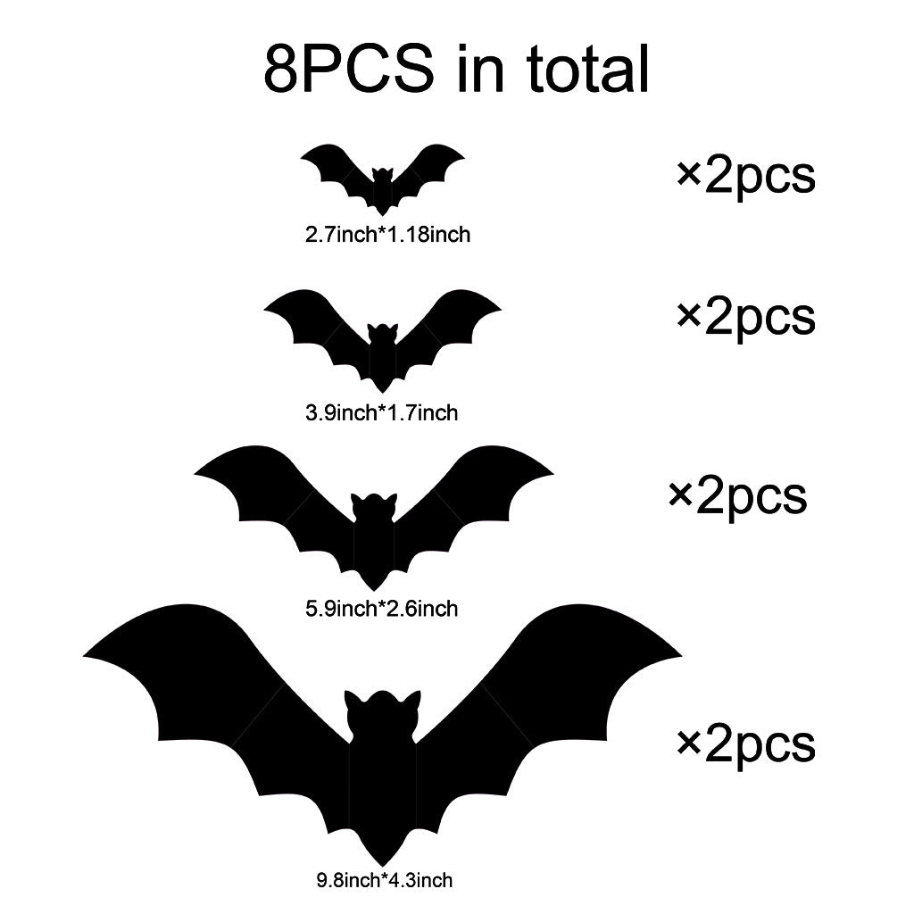 Midnight Glow Bats — Glow-in-the-Dark Bat Set