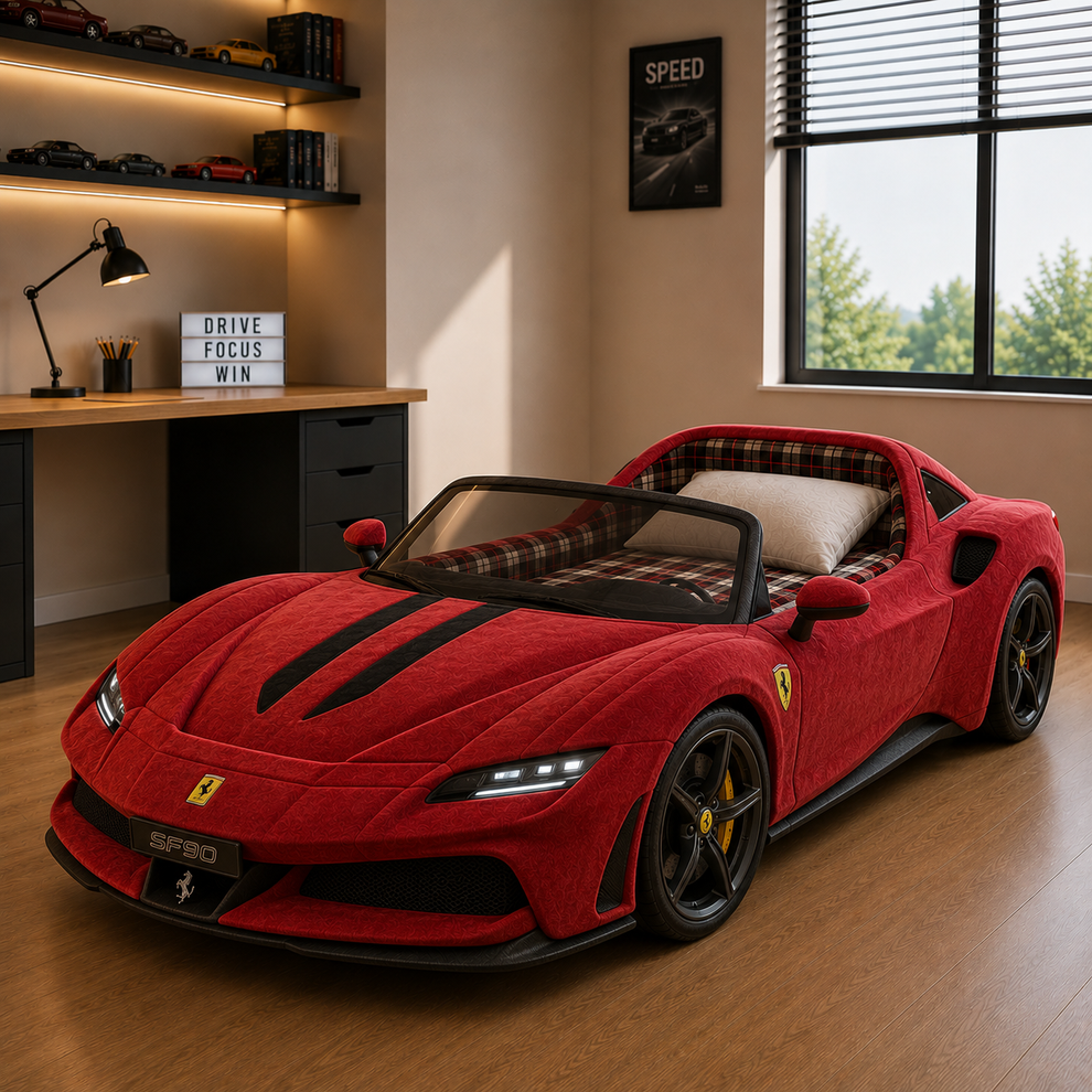 Lumio Dream Racer Car Bed — Sports Car Toddler Bed