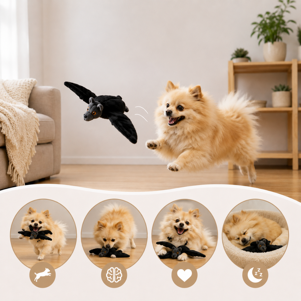 Spooky Flying Bat — Remote Control Flapping Halloween Bat