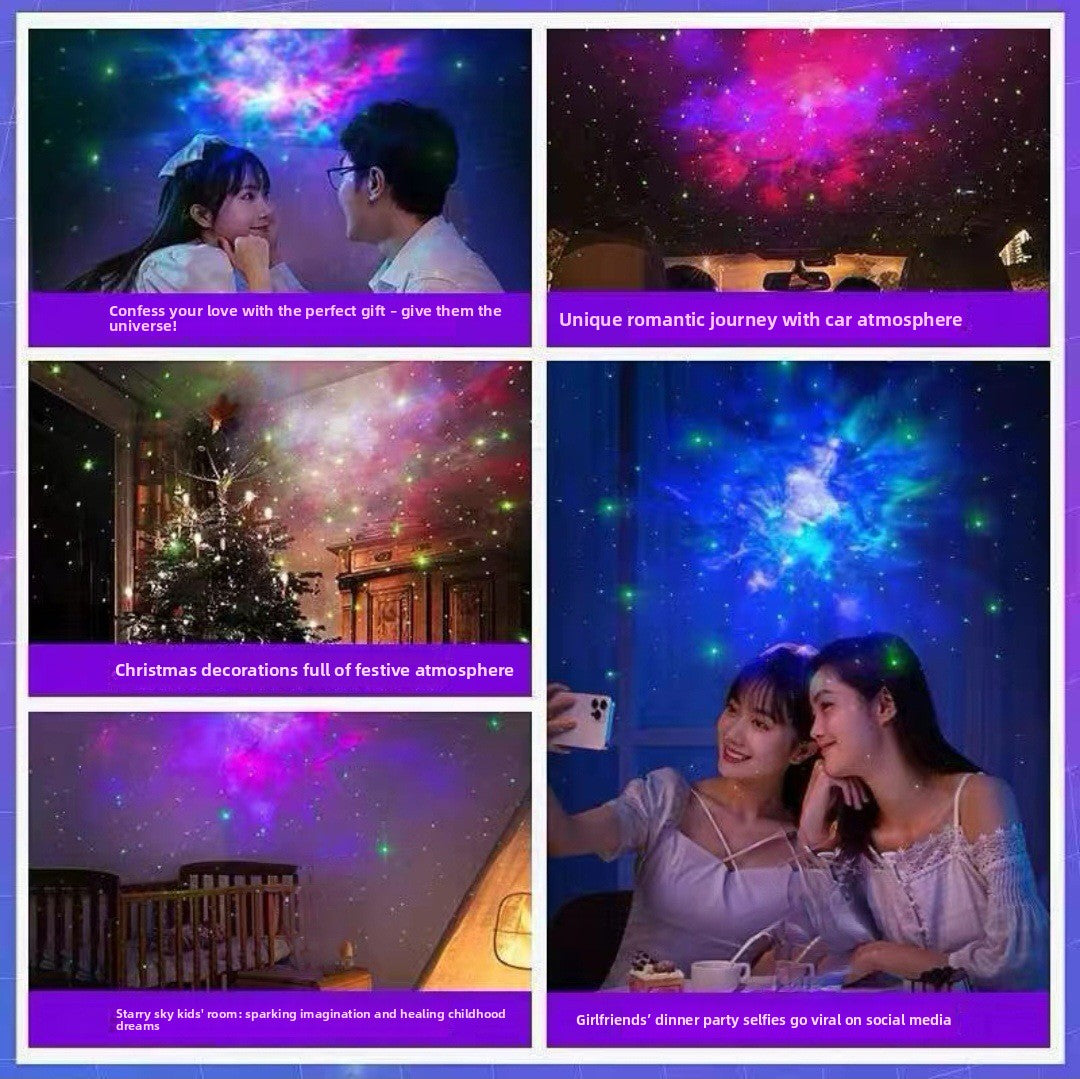 Sitting Astronaut Star Projector Night Light