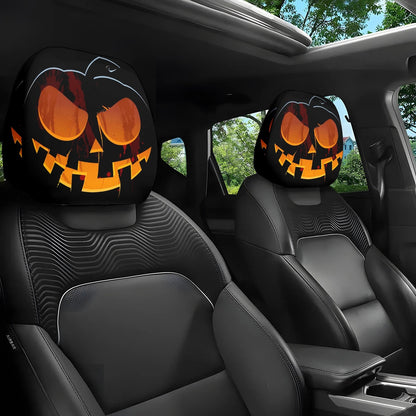 The Watching Ghost — Spooky Car Headrest Cover