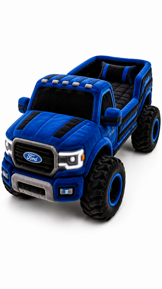 Blue Off-Road Truck Bed