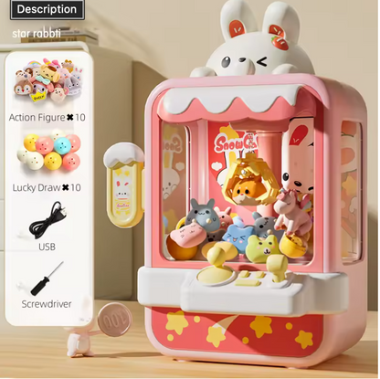 Mini Dino Claw Machine — Arcade Prize Grabber for Kids