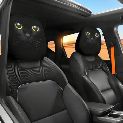 The Watching Ghost — Spooky Car Headrest Cover