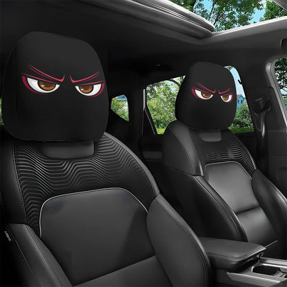 The Watching Ghost — Spooky Car Headrest Cover