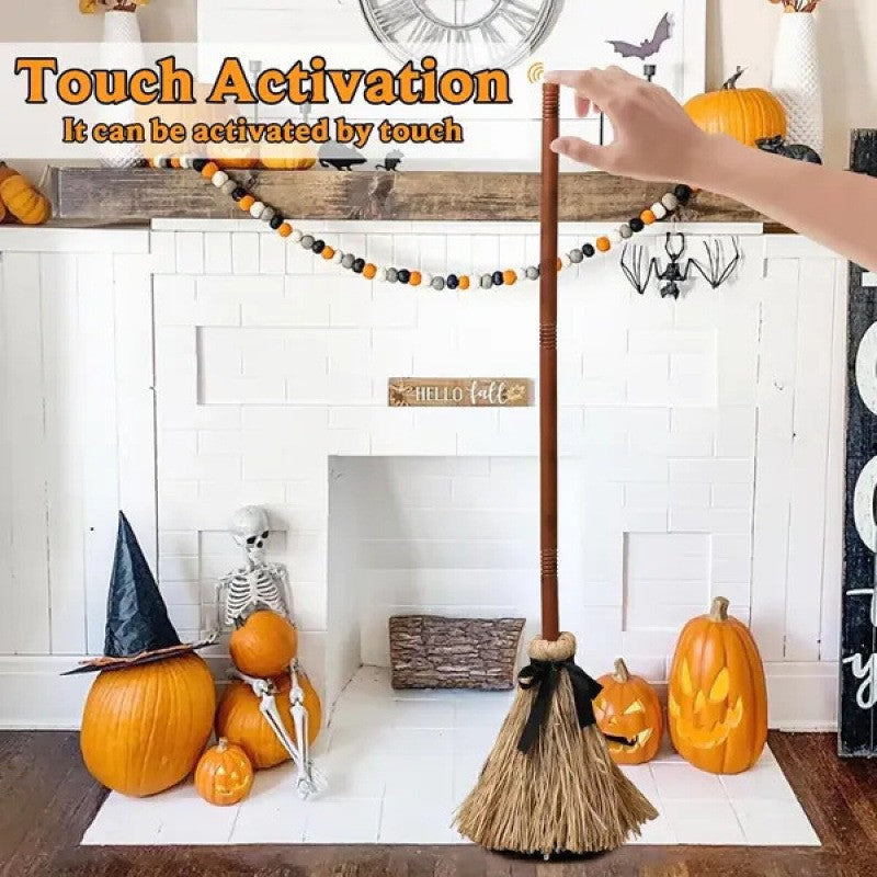 The Hovering Broomstick — Levitating Witch's Broom