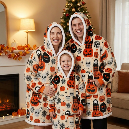 The Little Pumpkin Snuggie — Wearable Blanket Hoodie